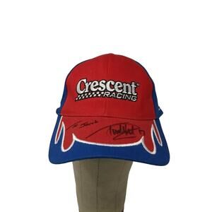 NASCAR Crescent Racing #17 Timothy Peters Autographed Strapback Hat Adjustable